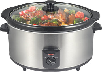 3.5LT, slow cooker, ceramic pot, Royalty Line