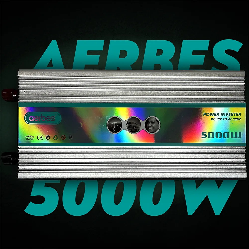 5000 watt, 12v, DC to AC Inverter, Aerbes AB-Q018