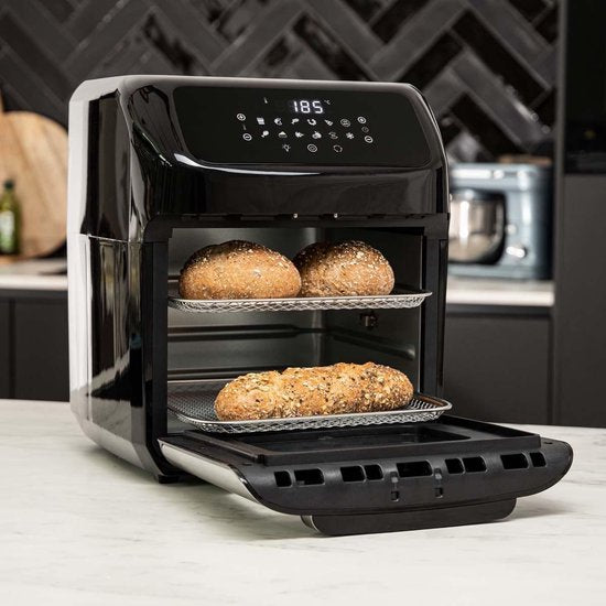 12.0Ltr Air-Fryer, 1800W, Mini Oven, Silver/Black