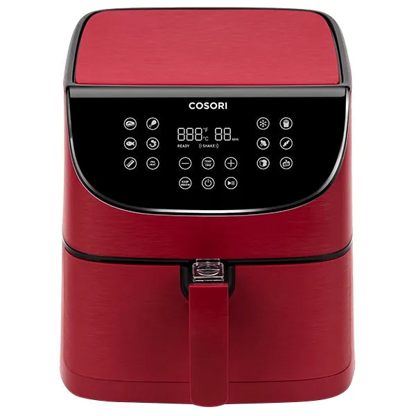 5.5Ltr Air-Fryer, 1700W, Digital Display, Red